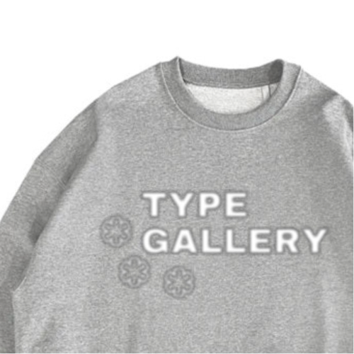 Blurry Logo Sweater