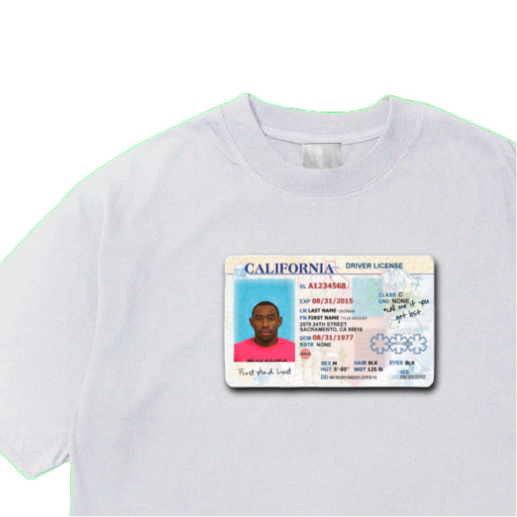 Tyler Driver License Tee