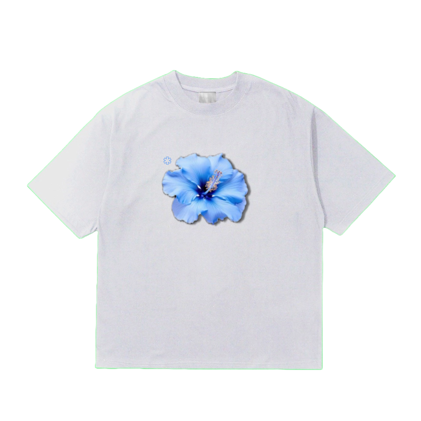 Blue Flower Tee