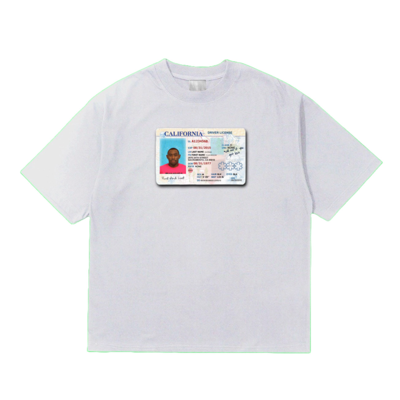 Tyler Driver License Tee